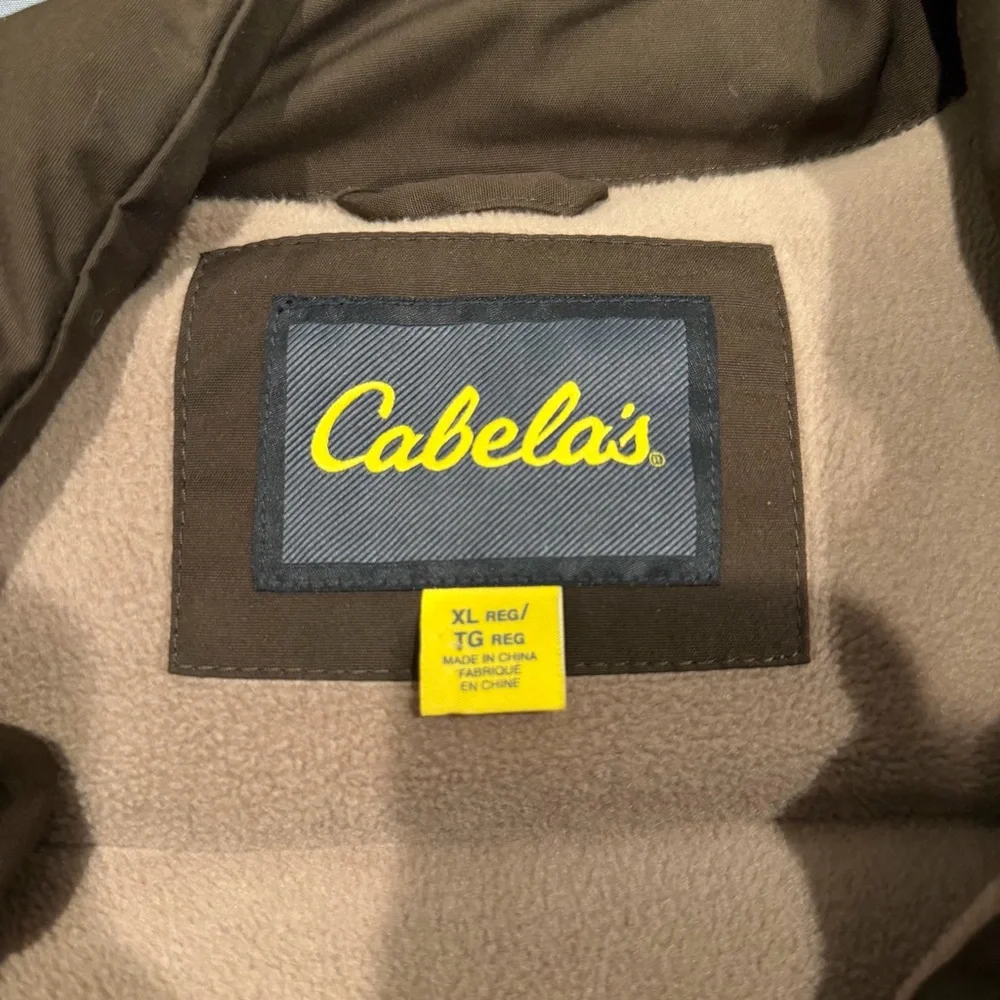 Lot of 2 VNTG 90’s Cabela’s‎ Goose Down Vest XL